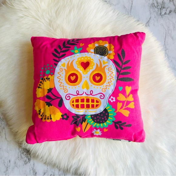 Day of The Dead Accent Pillow - Picture 3 of 15